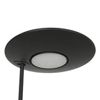 Vloerlamp Zenith 2 4394ZW zwart met uplight en leesarm