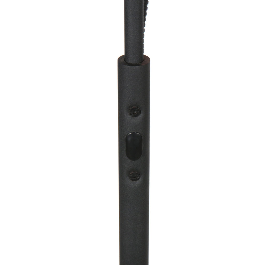 Vloerlamp Zenith 2 4394ZW zwart met uplight en leesarm