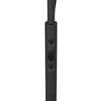 Vloerlamp Zenith 2 4394ZW zwart met uplight en leesarm