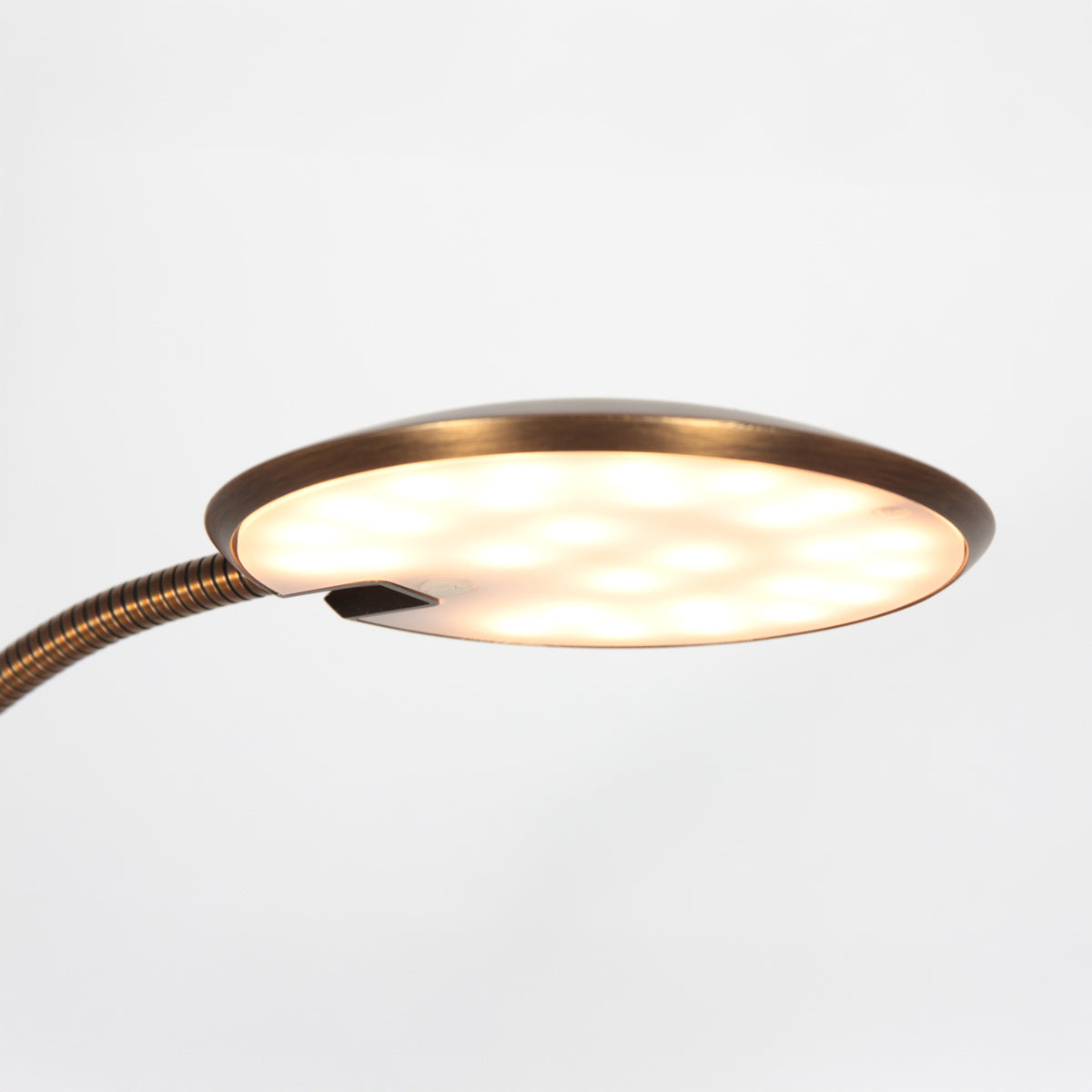 Bronzen vloerlamp Zenith 2 4395BR met lichtkleur instelbaar LED licht