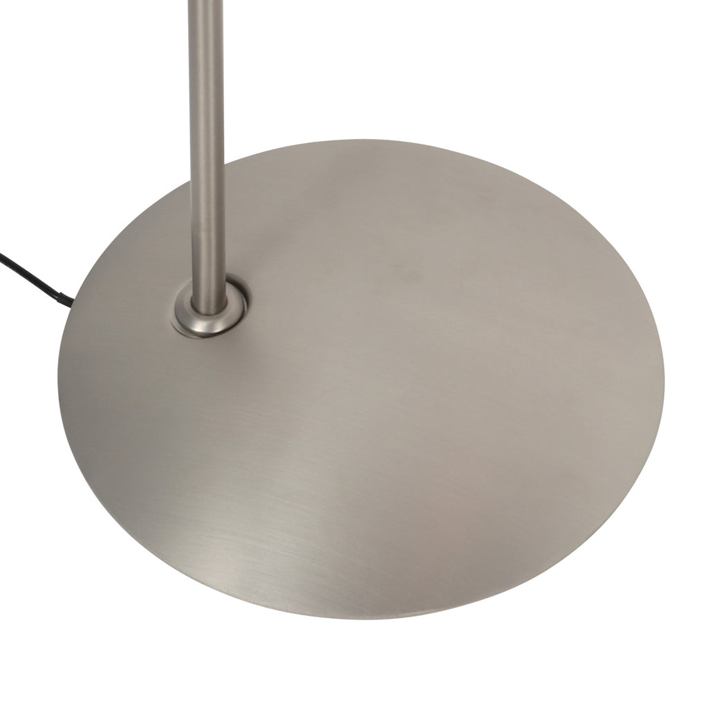 Stalen vloerlamp Zenith 2 4395ST met afstandsbediening