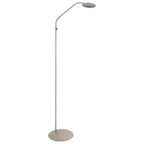 Stalen vloerlamp Zenith 2 4395ST met afstandsbediening