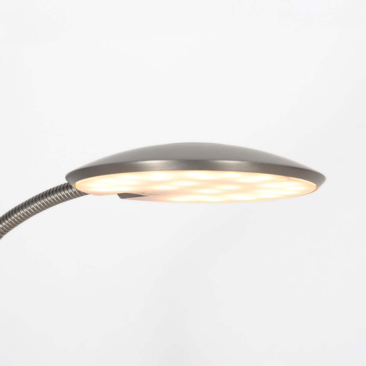 Stalen vloerlamp Zenith 2 4395ST met afstandsbediening