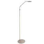 Stalen vloerlamp Zenith 2 4395ST met afstandsbediening