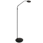 Vloerlamp Zenith 2 4395ZW zwart dimbaar en instelbaar licht