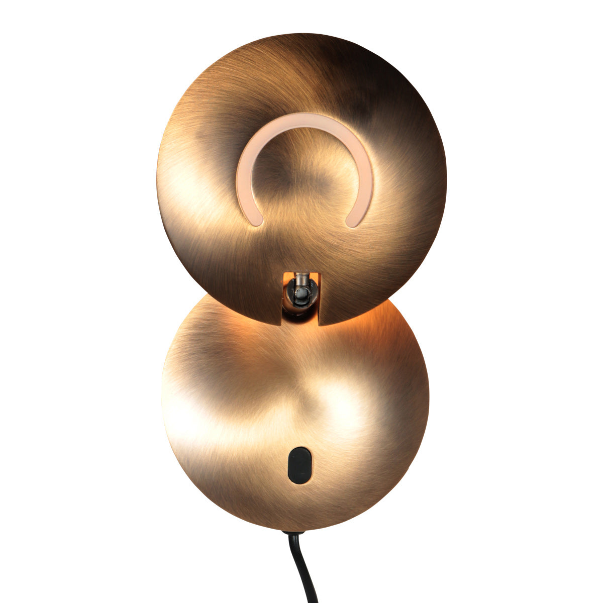 Bronzen wandlamp Zenith 2 4396BR met afstandsbediening