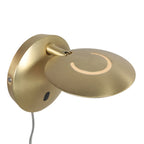 Messing wandlamp Zenith 2 4396ME verstelbaar LED design