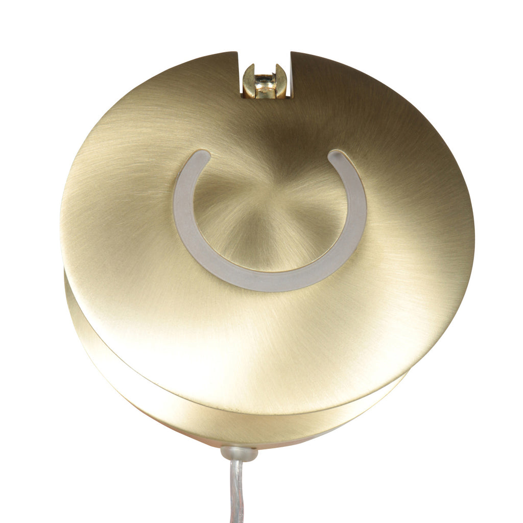 Messing wandlamp Zenith 2 4396ME verstelbaar LED design