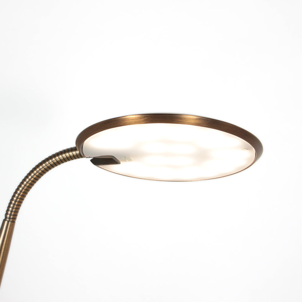 Bronzen tafellamp Zenith 2 4397BR modern en verstelbaar