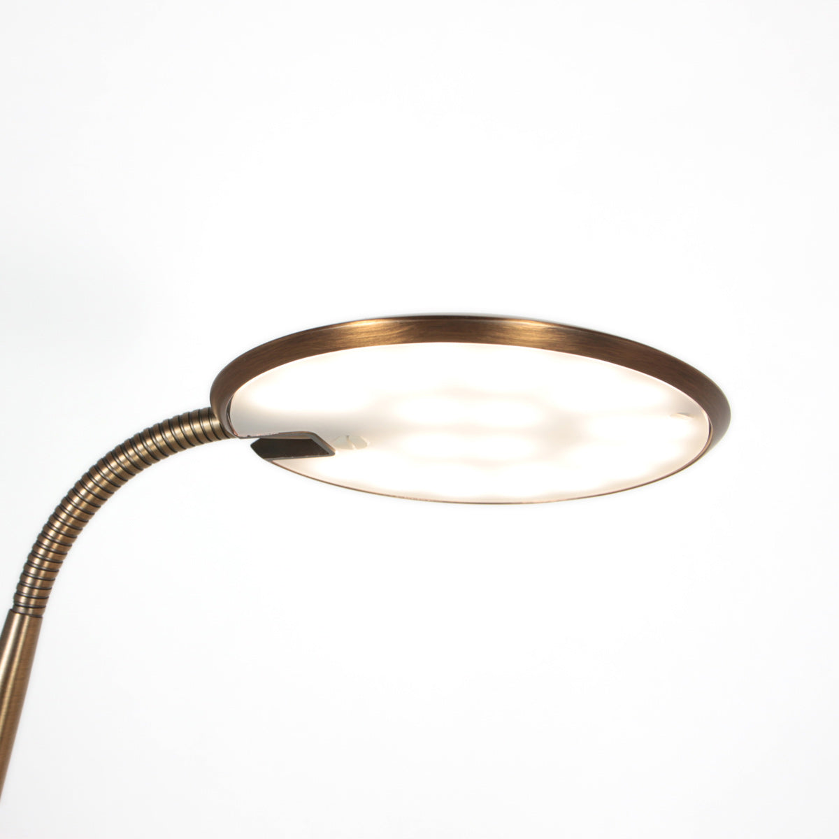 Bronzen tafellamp Zenith 2 4397BR modern en verstelbaar