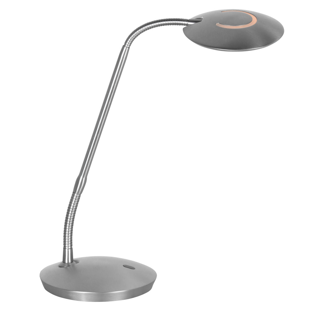 Stalen tafellamp Zenith 2 4397ST modern en verstelbaar
