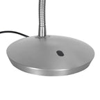 Stalen tafellamp Zenith 2 4397ST modern en verstelbaar