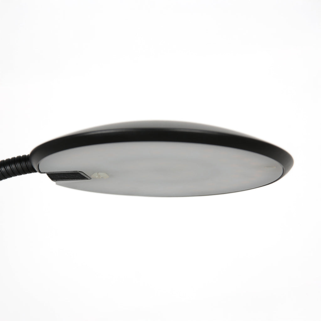 Zwarte tafellamp Zenith 2 4397ZW modern en verstelbaar