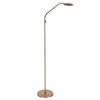 Vloerlamp Zenith 2 accu 4398BR geborsteld brons met flexarm