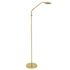 Vloerlamp Zenith 2 accu 4398ME geborsteld messing met flexarm