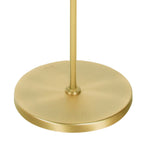 Vloerlamp Zenith 2 accu 4398ME geborsteld messing met flexarm