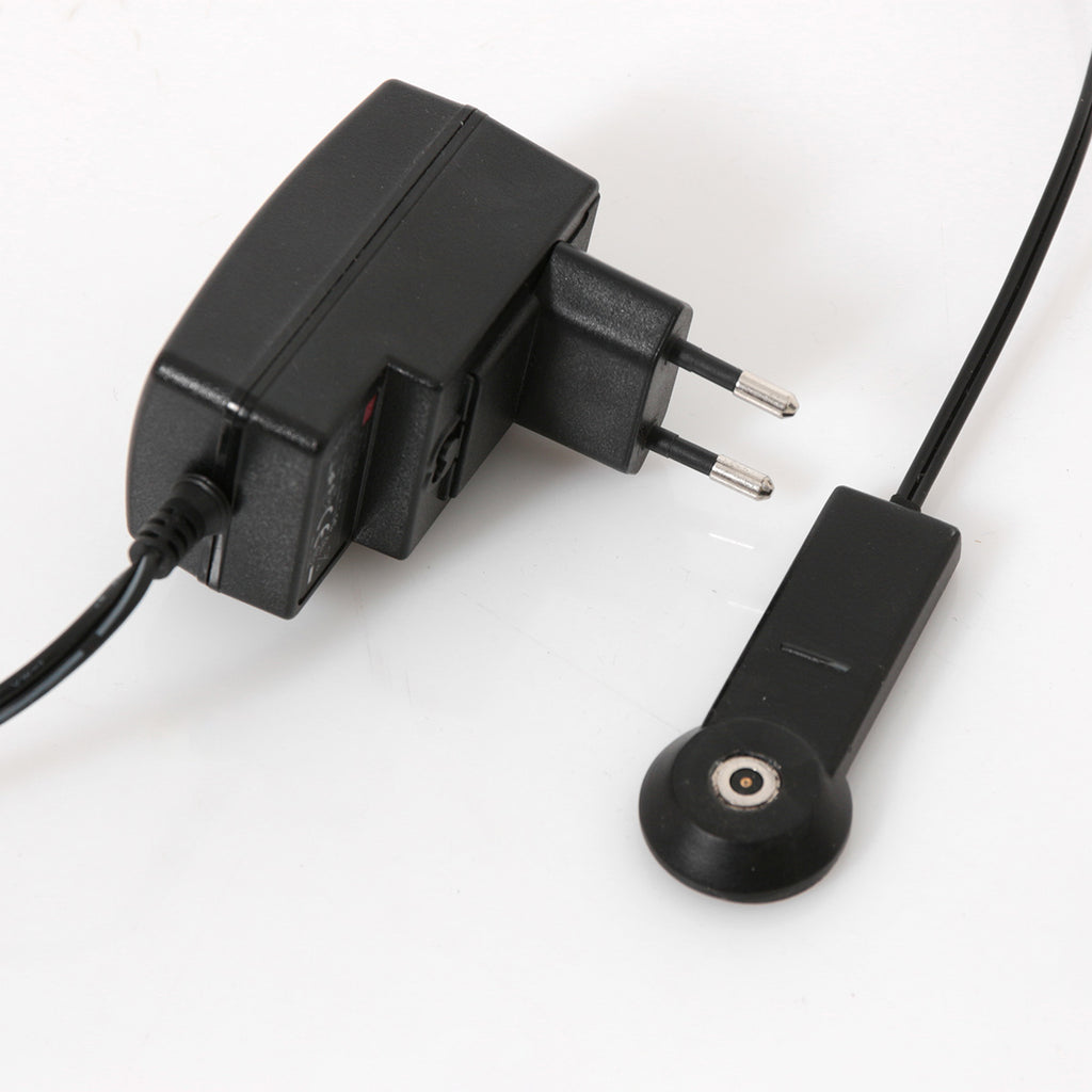 Vloerlamp Zenith 2 accu 4398ST geborsteld staal met flexarm