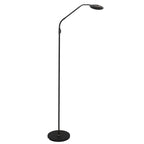 Vloerlamp Zenith 2 accu 4398ZW zwart met flexarm