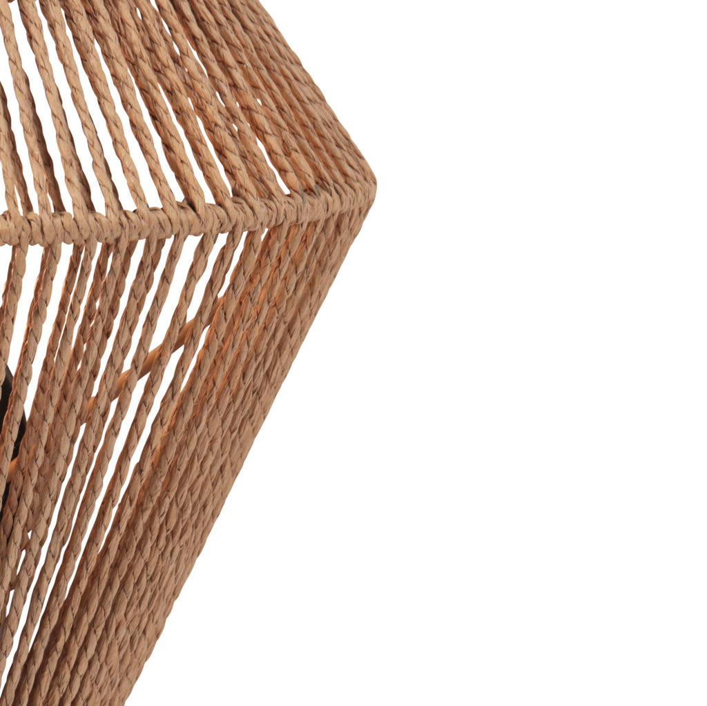 Maze 4399CR – Wandlamp van crèmekleurig touw met natuurlijke charme
