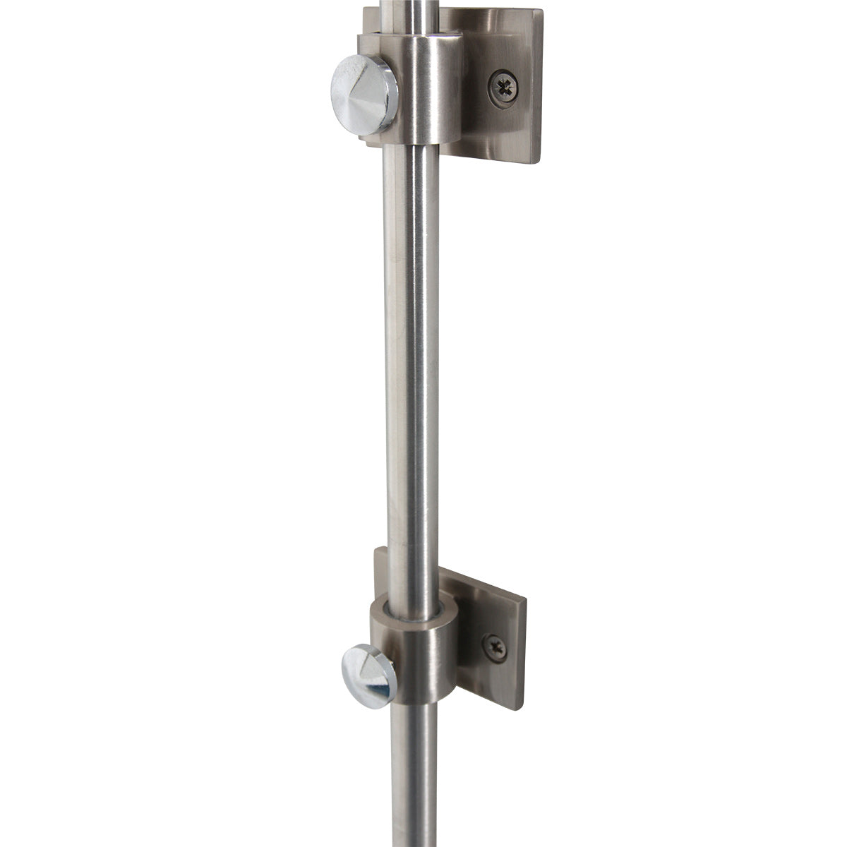 Boog wandlamp Vela Lino 4403ST staal met zwarte textiel kap