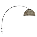 Nox Light 4407ZW – boog wandlamp met halfronde kap 60 cm