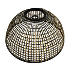 Nox Light 4407ZW – boog wandlamp met halfronde kap 60 cm