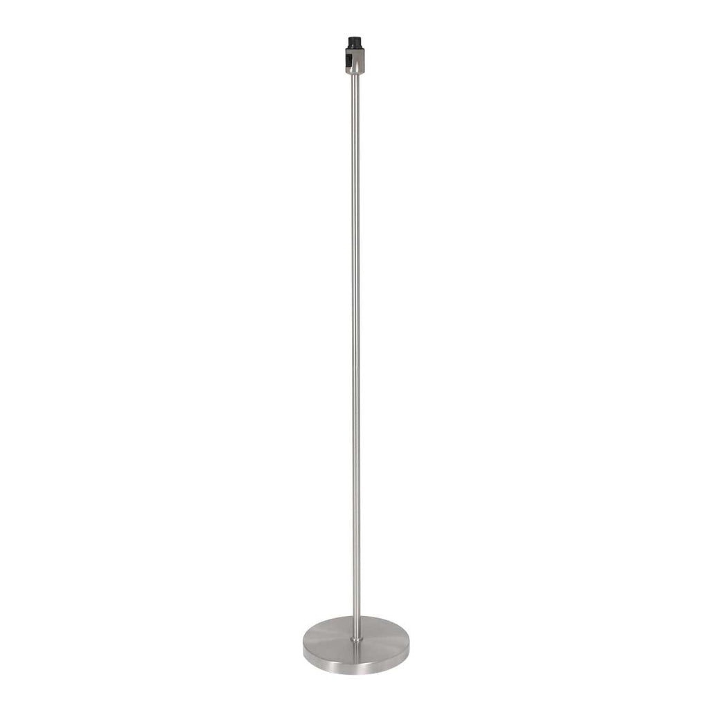 Vloerlamp Noor 4434ST – Geborsteld staal met groene velours kap
