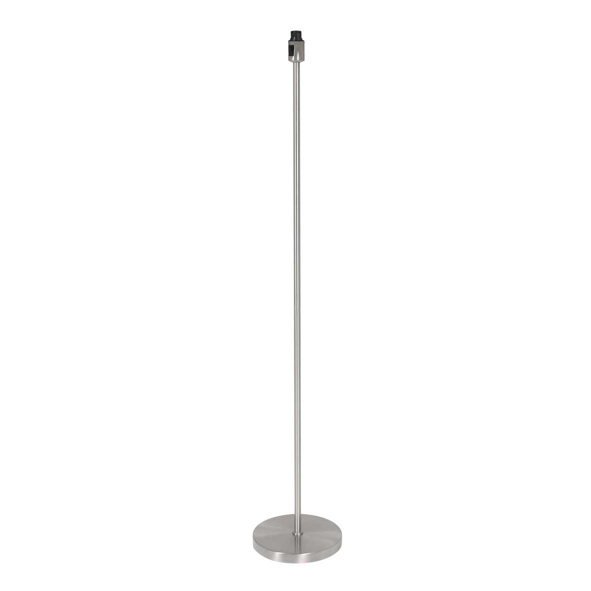 Vloerlamp Noor 4434ST – Geborsteld staal met groene velours kap