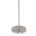 Vloerlamp Noor 4434ST – Geborsteld staal met groene velours kap