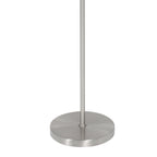 Vloerlamp Noor 4434ST – Geborsteld staal met groene velours kap