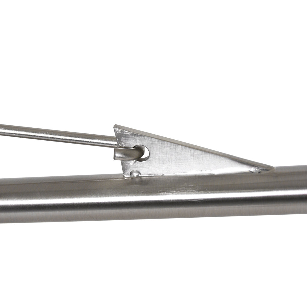 Wandlamp Vela Lino 4447ST staal met zwarte textiel kap Ø60 cm