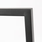Nox Light 4461ZW – tafellamp met bamboe kap en zwart frame