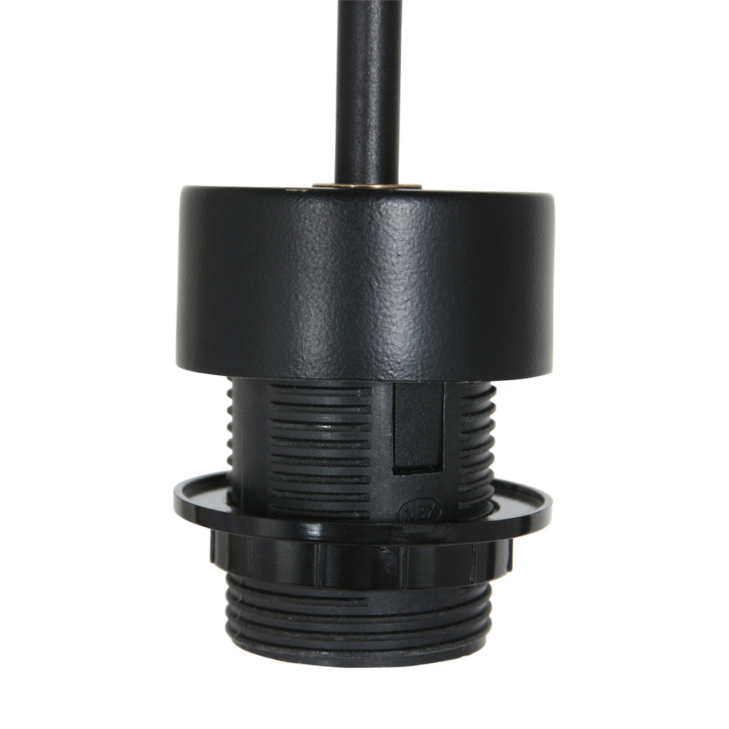 Nox Light 4478ZW – hanglamp met grote bamboe kap 53 cm