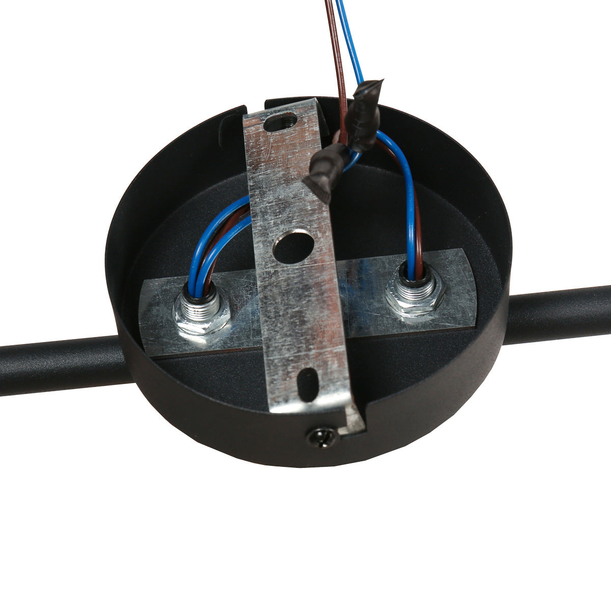 Wand-/plafondlamp Sumba 4490ZW – quad bamboe design