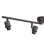 Wand-/plafondlamp Sumba 4490ZW – quad bamboe design