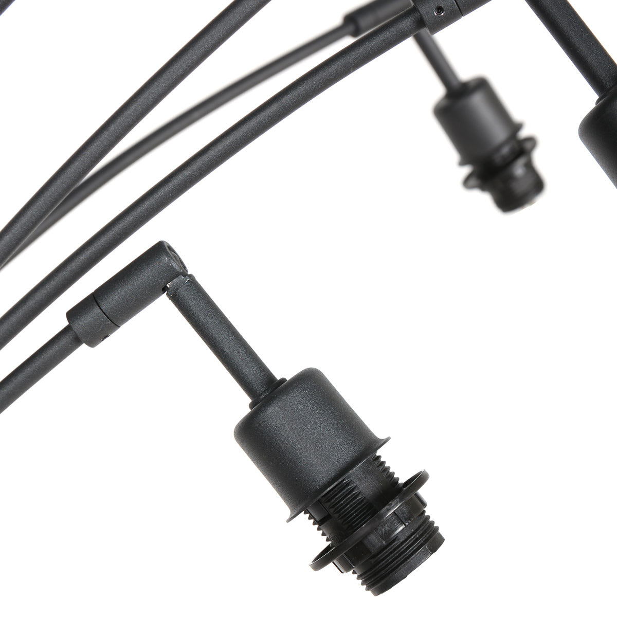 Vloerlamp Sumba 4493ZW – flexibel 5-lichts bamboe design
