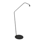 Zwarte vloerlamp Zig-Zag 4509ZW – speelse lijnen en warm bamboe