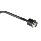 Zwarte vloerlamp Zig-Zag 4509ZW – speelse lijnen en warm bamboe