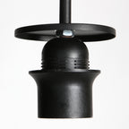 Nox Light 4538ZW – compacte hanglamp met bamboe kap