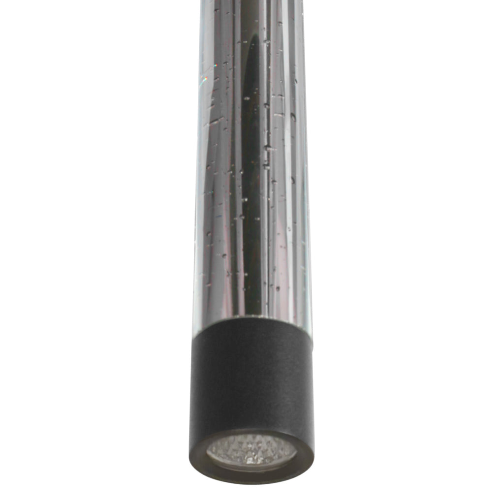 Hanglamp Alisio 4577ZW 1-lichts luxe glas in zwart