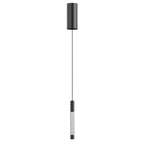 Hanglamp Alisio 4577ZW 1-lichts luxe glas in zwart
