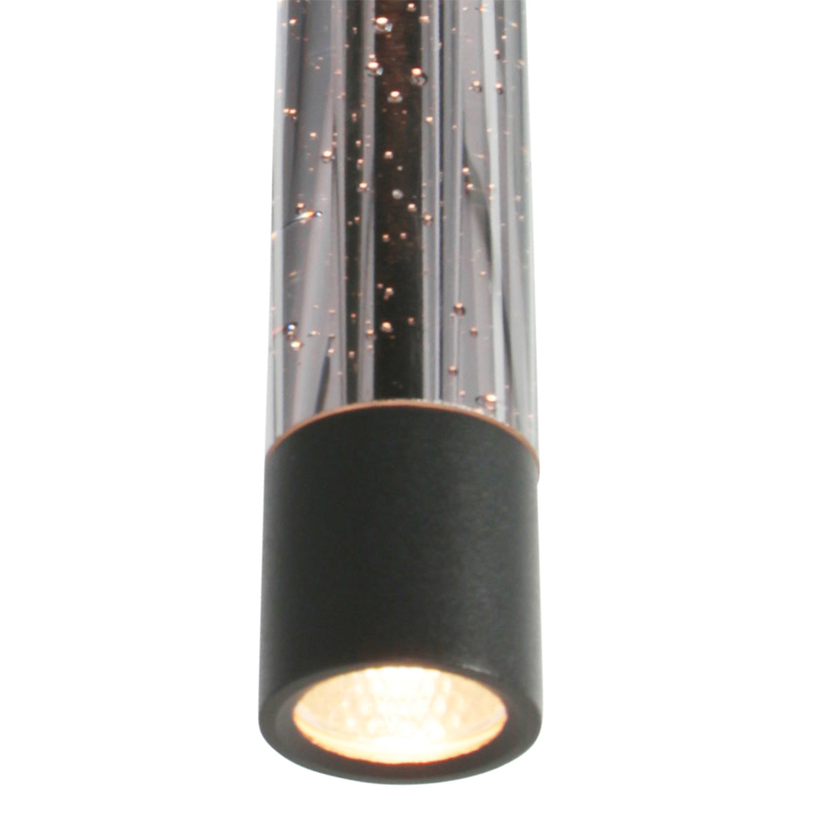 Hanglamp Alisio 4577ZW 1-lichts luxe glas in zwart
