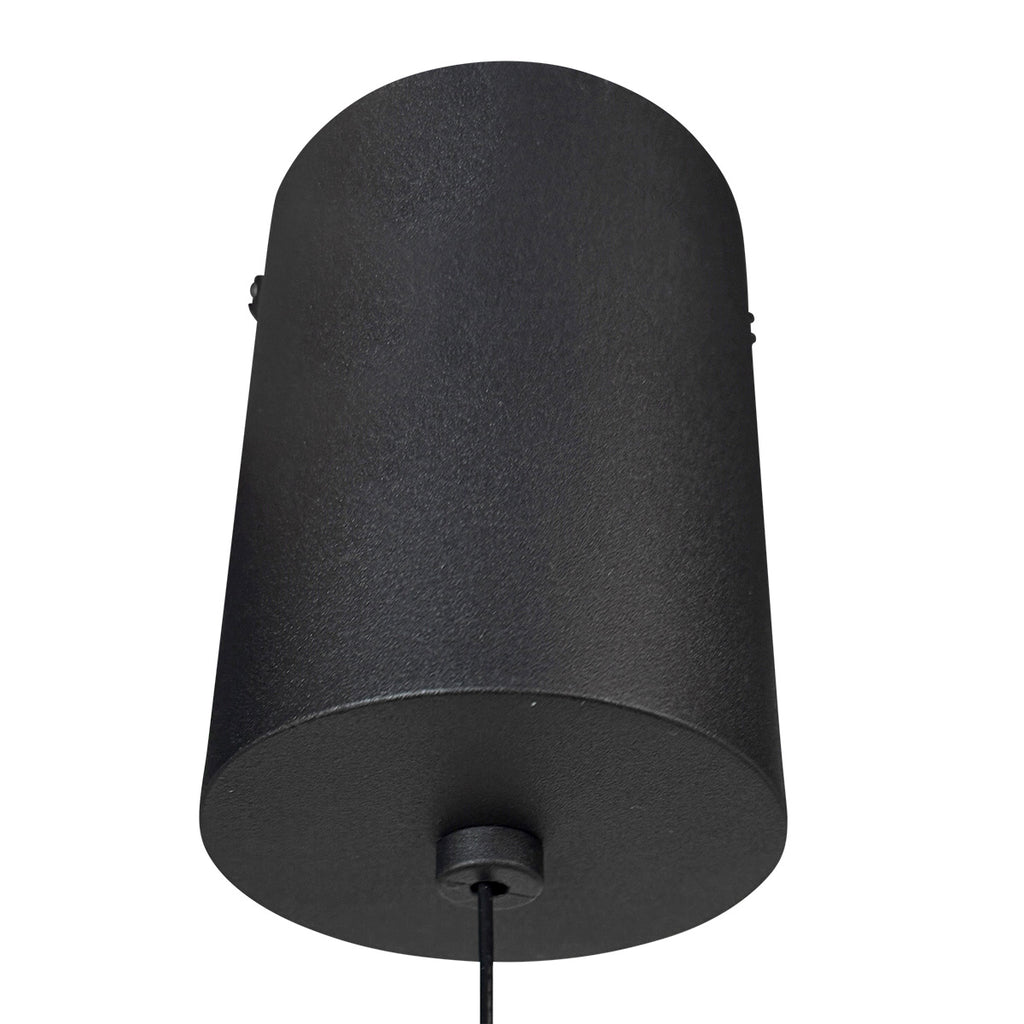 Hanglamp Alisio 4577ZW 1-lichts luxe glas in zwart