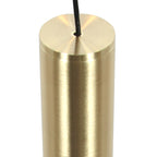 Hanglamp Alisio 4579ME 5-lichts luxe glas in messing