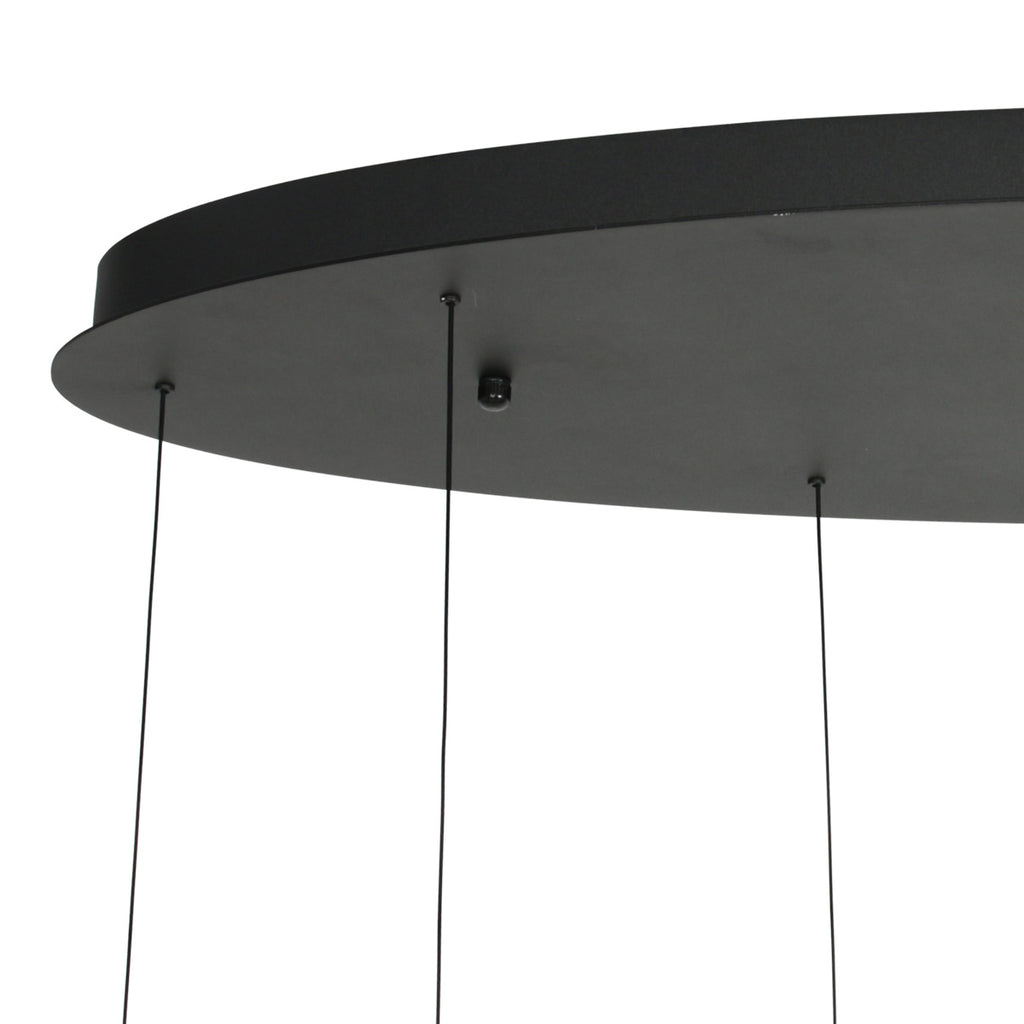 Hanglamp Alisio 4580ME 8-lichts luxe glas in messing
