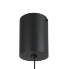 Belluno 4587ME – Messing hanglamp met amber glas