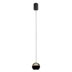 Belluno 4587ZW – 1-lichts hanglamp zwart met cable lift