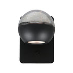 Belluno 4588ZW – Zwarte 1-lichts wandlamp dimbaar