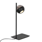 Belluno 4589ZW – Tafellamp met smoke glas en dimlicht