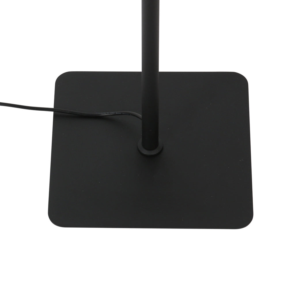 Belluno 4590ZW – 3-lichts vloerlamp smoke glas